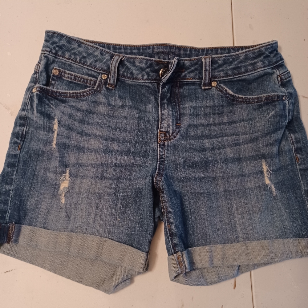 Jennifer Lopez Boyfriend Shorts, Mid-Thigh Length, Size Small